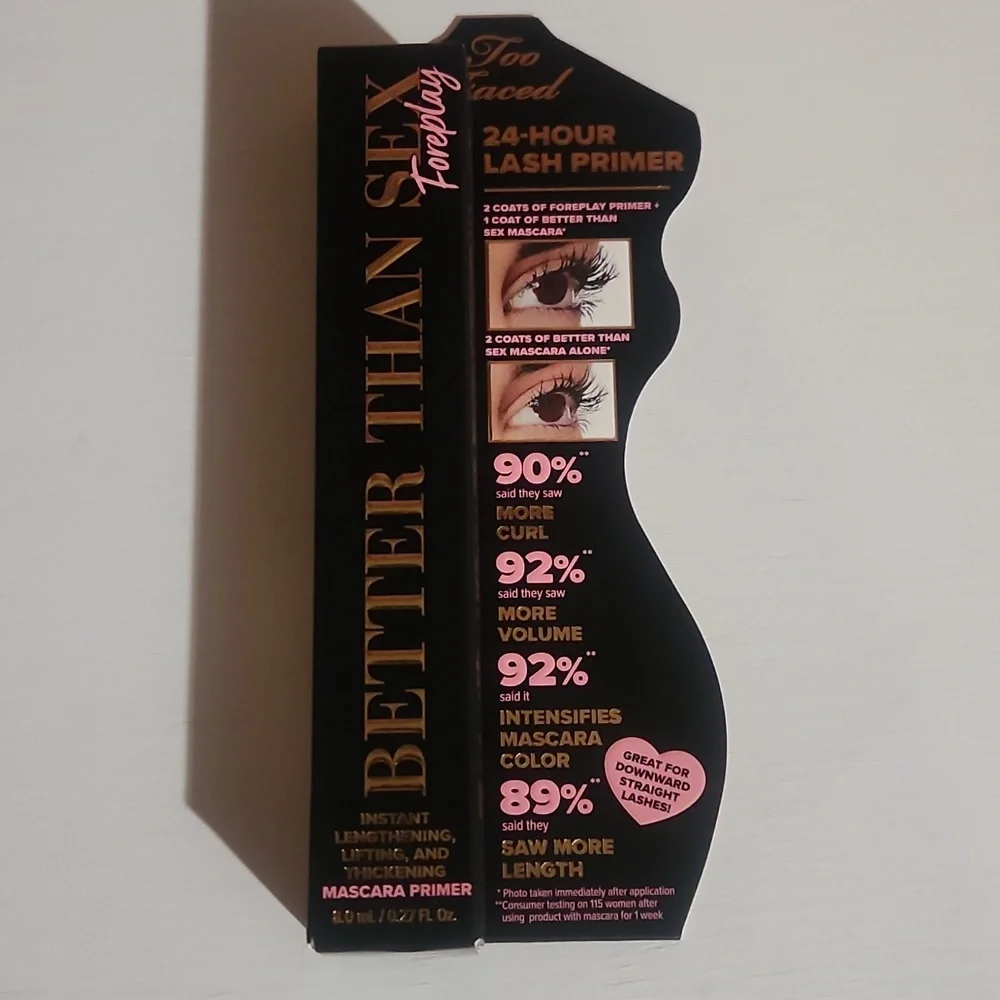 TOO FACED Better Than Sex Foreplay 24-Hour Lash Primer